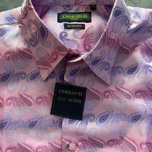 NWT Men’s Dress Shirt. 2XL